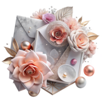 wonderful creative Wedding Invitation Watercolor Floral Design Transparent for Stationery Ideas original png