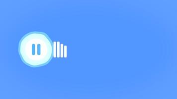 Dynamic Visuals for PlayPause Buttons in Multimedia Apps Enhance User Interaction and Engagement. Motion video