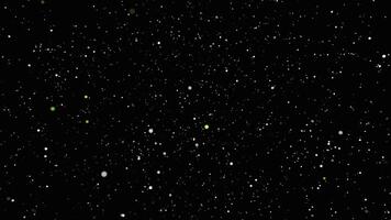 Experience a mesmerizing animation of a starry night sky filled with bright, twinkling stars. Motion video