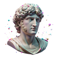 impressive modern Ancient Greek Statue Transparent for Educational Resources authentic png