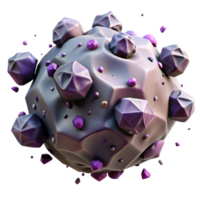 elegant abstract Asteroid Field Dense Rocks Transparent for Game Design png