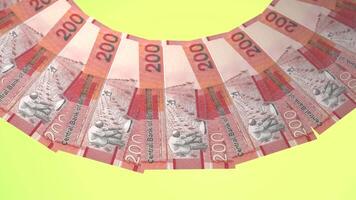 202 Lovely Looping Design 200 Dalasi Curency of Gambia video