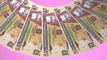 Gleeful Looping Design 5 Quetzal Curency of Guatemala video