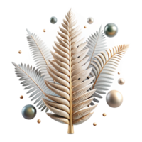 stunning abstract Botanical Line Art Fern for Minimalist Projects authentic png