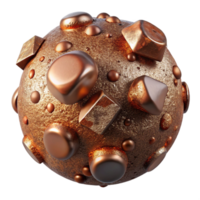 impressive modern Bronze Texture with Rust and Corrosion Cutout for Grunge Art high resolution png