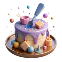magnificent modern Cake Icing Spatula Smoothing Frosting Baking Tool Transparent high resolution png