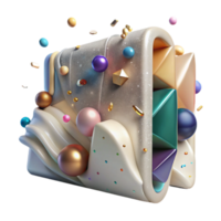 dramatic modern Canvas Texture Side View Profile Shot Transparent for Furniture Design high resolution png