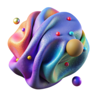 dramatic abstract Canvas Texture Tertiary Colors Complex Hues Isolated for Design Projects detailed png