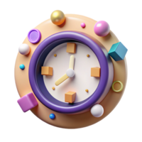 wonderful traditional Clock Time Display Ui Element Cutout for Digital Clock Interface premium png
