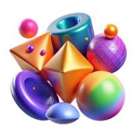 wonderful abstract Colorful Shape Gradients Transparent for Web Graphics genuine png