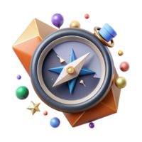 extraordinary artistic Compass Icon Isolated for Navigation Tools high resolution png