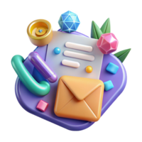extraordinary abstract Contact Form Ui Elements Cutout for Web Applications premium png