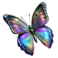 impressive rustic A butterfly with iridescent wings, dappled sunlight, macro photography style authentic png