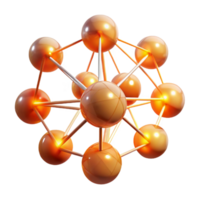 dramatic vintage A network of interconnected glowing orbs, pulsating with a soft, warm light, resembling a complex neural network. Abstract expressionism style with a bokeh effect genuine png