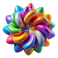 elegant classic An artificial intelligence generating art, colorful abstract patterns, digital art, 4K png