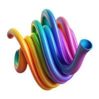 magnificent minimalist An abstract representation of sound waves, using flowing lines and vibrant colors, with a dynamic, energetic style authentic png