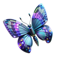 beautiful classic A digital butterfly with pixelated wings, fluttering through a stream of binary code, glitchy and cyberpunk style exclusive png