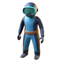 beautiful contemporary A lone diver silhouetted against the bright surface, peaceful, contemplative mood, minimalist, photography style, original png