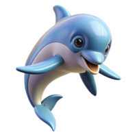 magnificent contemporary Portrait of a playful dolphin leaping from the water. Bright, natural sunlight. Style underwater photography original png