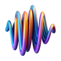 elegant rustic An abstract representation of sound waves, visualized as vibrant, pulsating lines, with a dynamic, energetic style detailed png