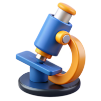 stunning artistic A microscope with a slide, close-up view, laboratory setting, realistic style original png