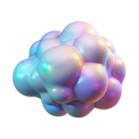 dramatic contemporary A cloud of swirling, iridescent particles, illuminated by a soft, diffuse light, in a Dreamlike style exclusive png