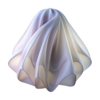 serene modern A series of overlapping, translucent veils, creating a soft, ethereal glow, in a minimalist, abstract style high quality png