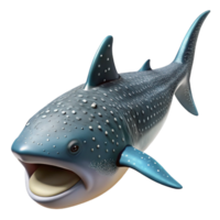 magnificent contemporary A whale shark feeding on plankton, peaceful, nature documentary style original png