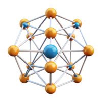 serene modern A stylized representation of the internet, visualized as a complex web of interconnected nodes, illuminated by a dynamic, shifting light. Abstract style genuine png