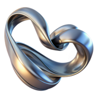 serene creative A dynamic, flowing ribbon of liquid metal, twisting and turning in a graceful motion, illuminated by dramatic lighting authentic png