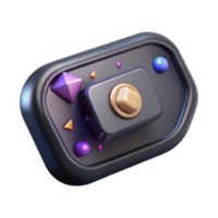 beautiful minimalist Dark Mode Toggle Switch Isolated for App Ui professional png