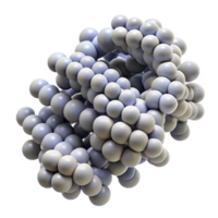 serene rustic A swarm of nanobots forming the shape of a DNA double helix, bright white lighting, scientific illustration style high quality png