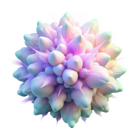 wonderful traditional A chaotic explosion of pastel particles, resembling a nebula, with a bright, celestial light source and a grainy, textured, impressionistic style original png
