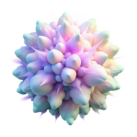 beautiful rustic A chaotic explosion of pastel particles, resembling a nebula, with a bright, celestial light source and a grainy, textured, impressionistic style 4K png