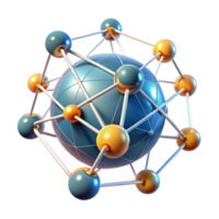 impressive traditional A stylized representation of the internet, a network of interconnected nodes and glowing data streams, lit by a dynamic, pulsating light. Abstract style high resolution png