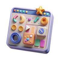 extraordinary classic Dashboard Interface Ui Elements Cutout for Web Applications detailed png