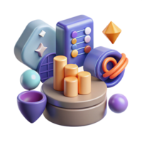 dramatic minimalist Data Analysis Icons Set Transparent for Business Intelligence genuine png