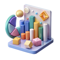 extraordinary creative Data Analytics Charts Graphs Transparent for Business Reports detailed png