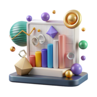 extraordinary modern Data Chart Graph Analysis Transparent for Business Presentations authentic png
