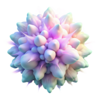 vibrant minimalist A chaotic explosion of pastel particles, resembling a nebula, with a bright, celestial light source and a grainy, textured, impressionistic style 4K png