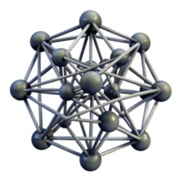 serene contemporary A complex network of interconnected lines, forming a intricate, web-like structure, in a dark, cyberpunk style 4K png