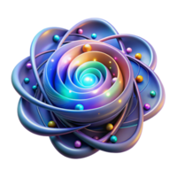 vibrant traditional A quantum computer processing information, visualized as swirling nebulae of light and data, illuminated by a multi-colored, dynamic lighting scheme. Abstract style premium png