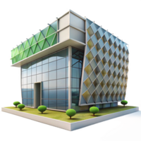 elegant minimalist Kinetic architecture facade, moving panels, dynamic patterns, interactive design, modern building high resolution png