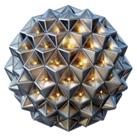 vibrant classic A field of shimmering, metallic particles, arranged in a complex, geometric pattern, illuminated by a single, intense spotlight genuine png