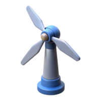 serene minimalist Wind turbine generating electricity original png
