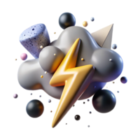 dramatic abstract Diagonal Lightning Bolt Cutout for Dynamic Graphics genuine png