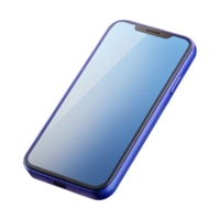magnificent creative Modern smartphone displaying a blank screen premium png
