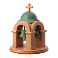 magnificent abstract Spanish colonial mission bell tower authentic png
