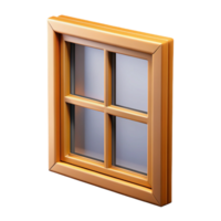 impressive rustic Window frame double-hung sash authentic png