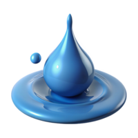 dramatic rustic A single drop of water splashing into a puddle, high-speed photography, dynamic and abstract original png